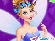 Игра Принцессы Дисней Феи одевалка